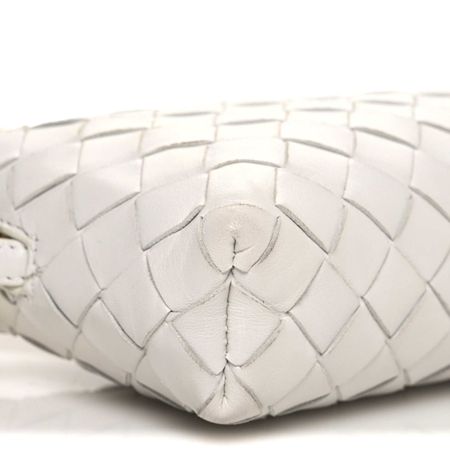 Bottega Veneta Nappa Intrecciato Candy Loop Camera Bag White 10 of 15