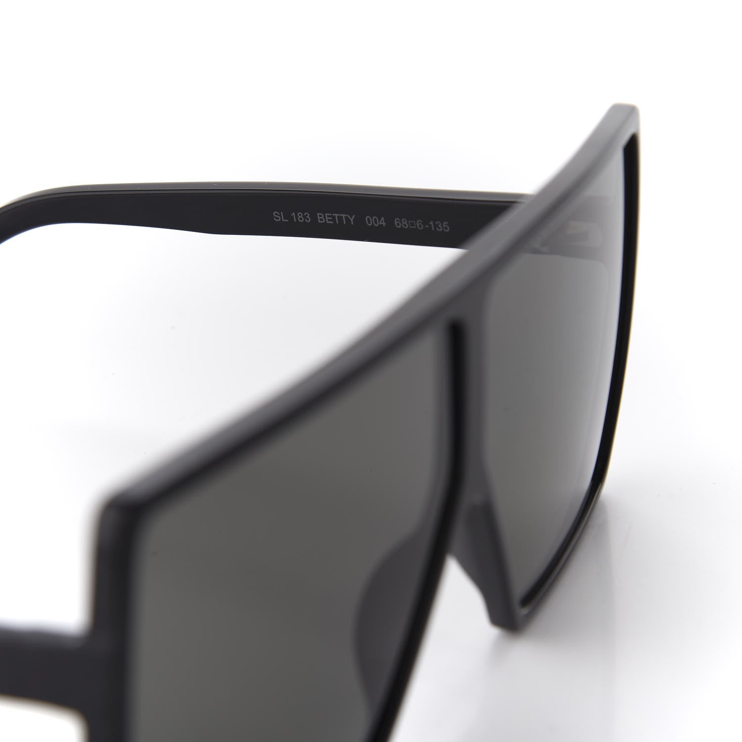 Saint Laurent Acetate Betty Sunglasses SL183 Black 6 of 9