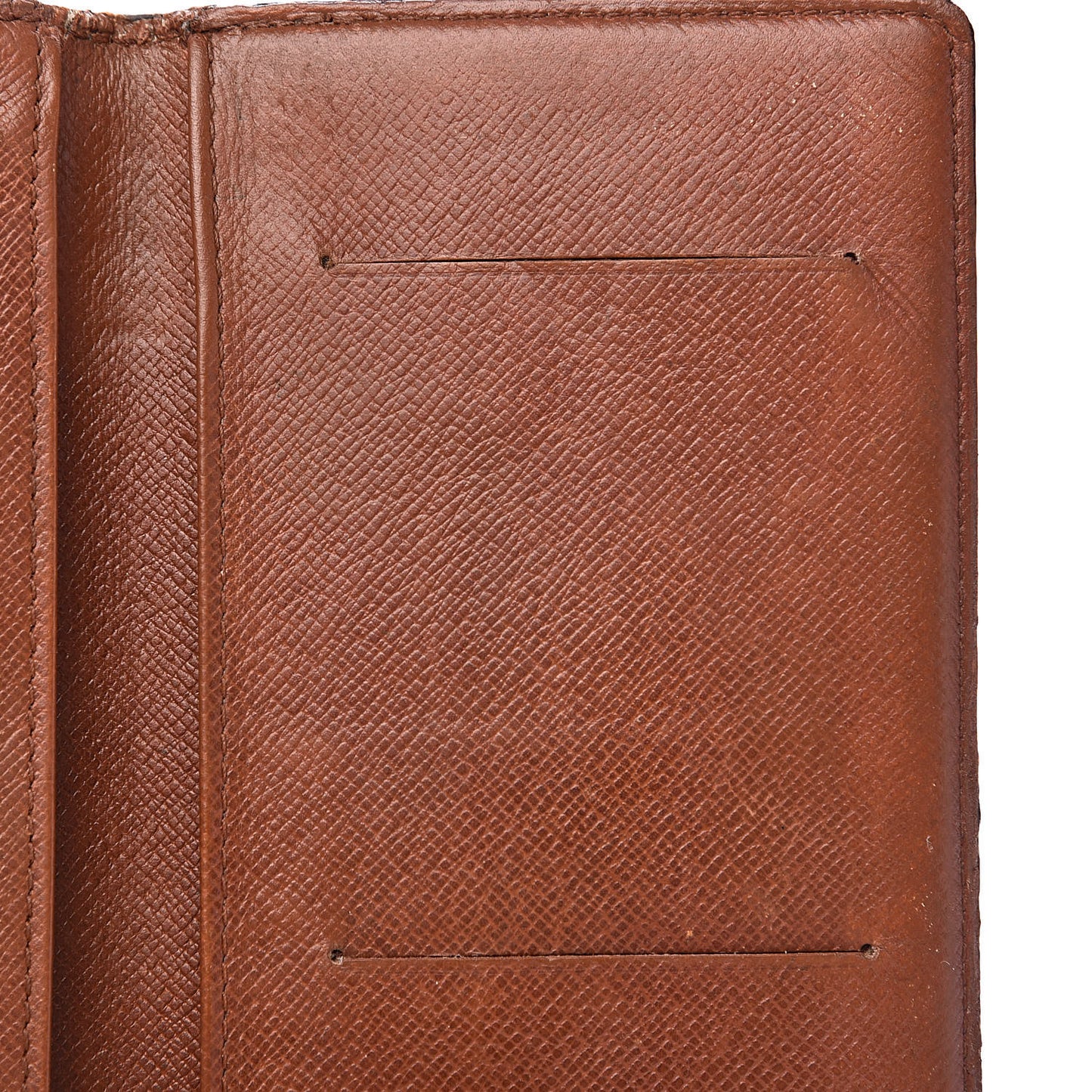Monogram Checkbook Holder Case Wallet