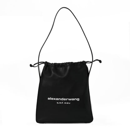 Alexander Wang Nappa Grained Calfskin Ryan Shoulder Bag Black 1 of 14