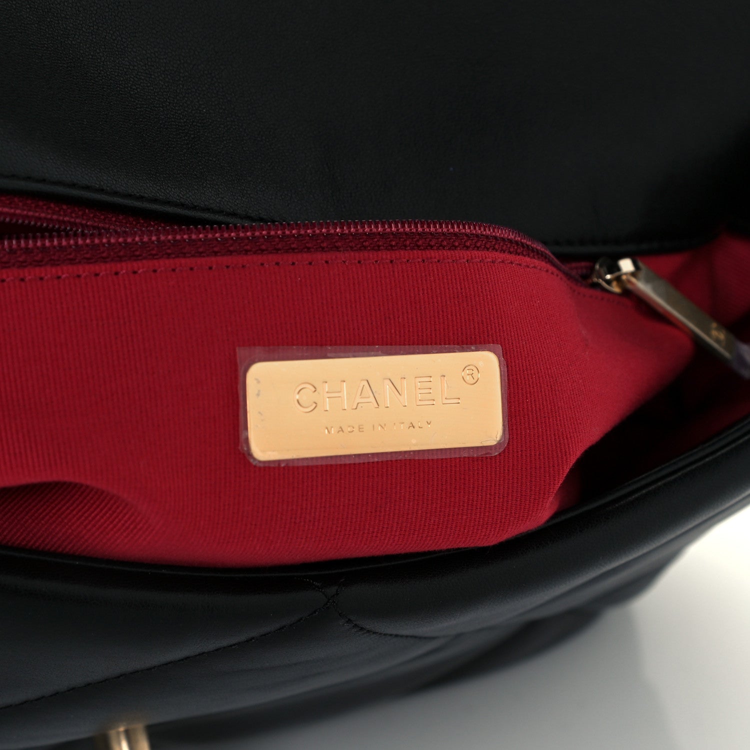 Chanel Lambskin Quilted Large Chanel 19 Flap Black 5 of 10