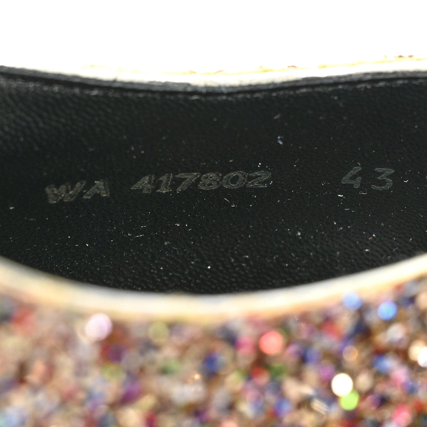 Saint Laurent Glitter Galactica Oxfords 43 Multicolor 8 of 8