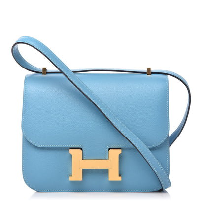 Hermes Evercolor Constance 18 Bleu Du Nord 1 of 11