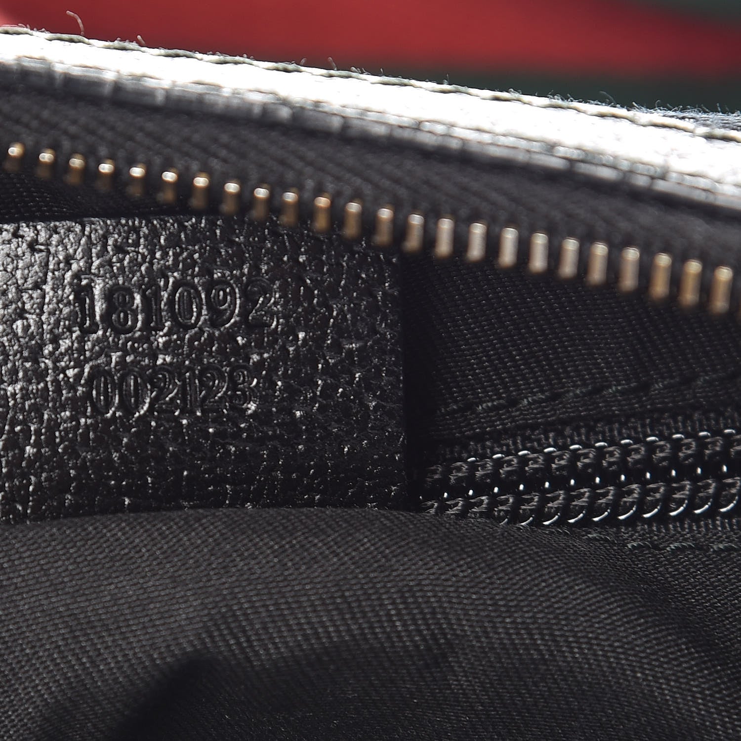 Gucci Monogram Web Medium Half Moon Hobo Black 7 of 12