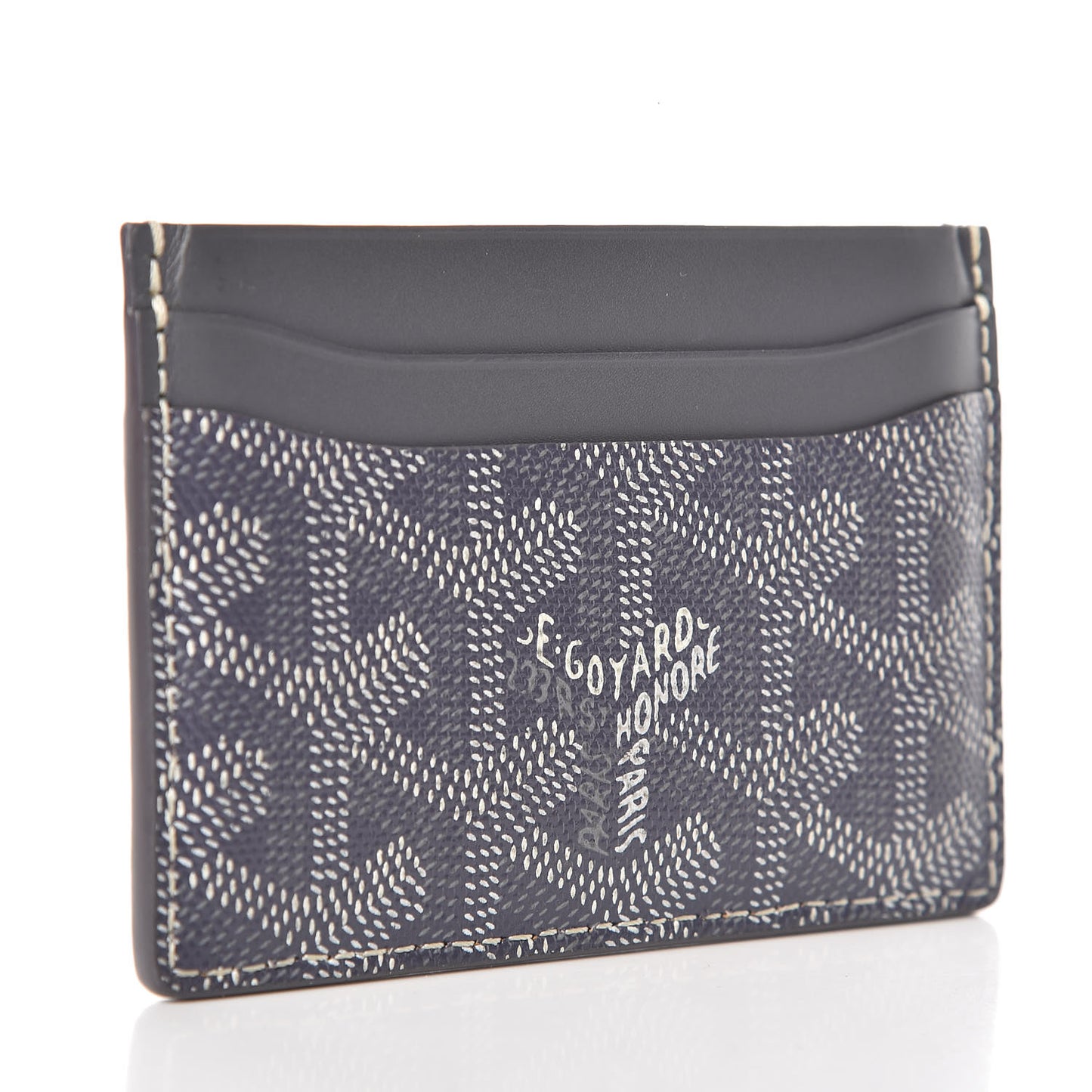Goyardine Saint Sulpice Card Holder Grey