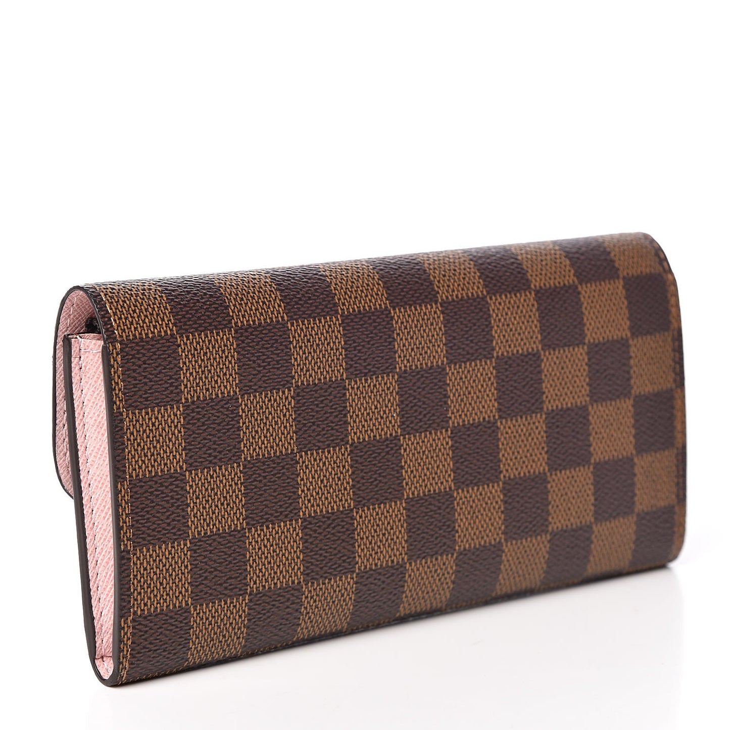 Damier Ebene Emilie Wallet Rose Ballerine
