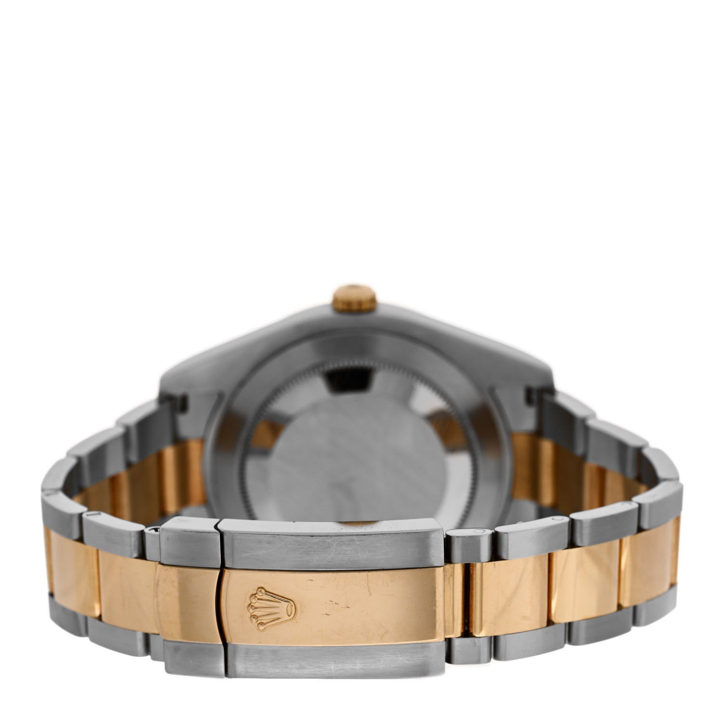 Stainless Steel 18K Yellow Gold 41mm Oyster Perpetual Datejust II Watch Slate 116333