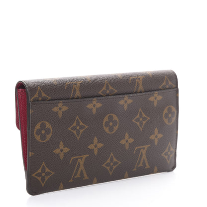 Louis Vuitton Monogram Jeanne Wallet Fuchsia 3 of 8