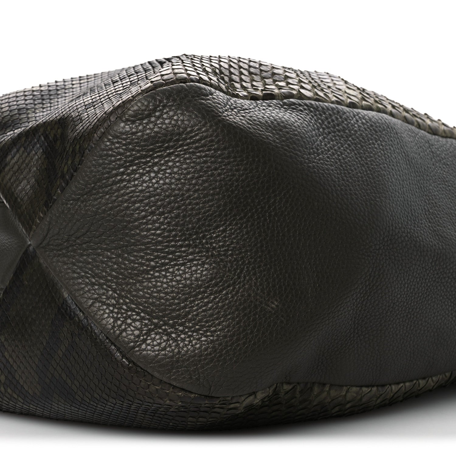 Gucci Snakeskin Greenwich Shoulder Bag Green 10 of 11