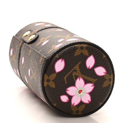 Louis Vuitton LV X TM Monogram Cherry Blossom 100ML Travel Case Sakura Brown 4 of 7