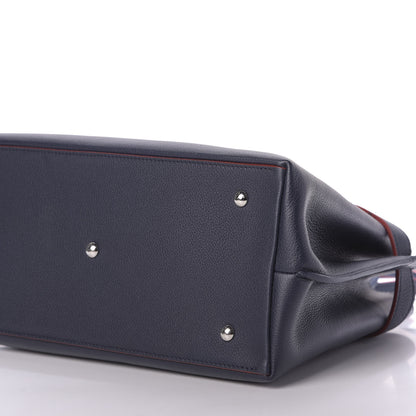 Louis Vuitton Calfskin Lockme Day Marine Rouge 7 of 8