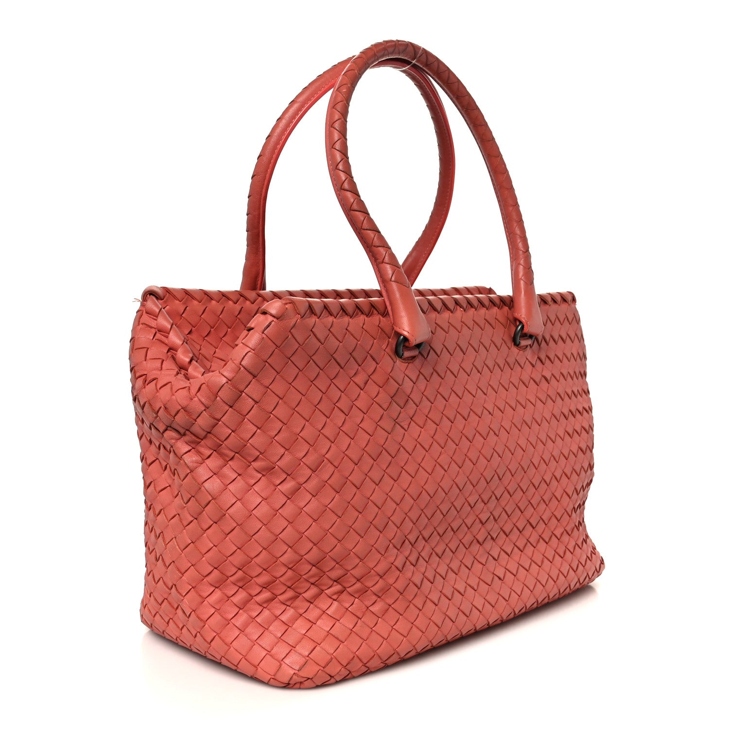 Bottega Veneta Nappa Intrecciato Brick Tote Pompei 3 of 11