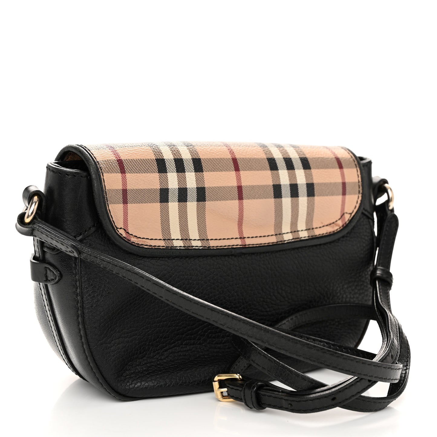 Haymarket Check Maydown Crossbody Bag Black