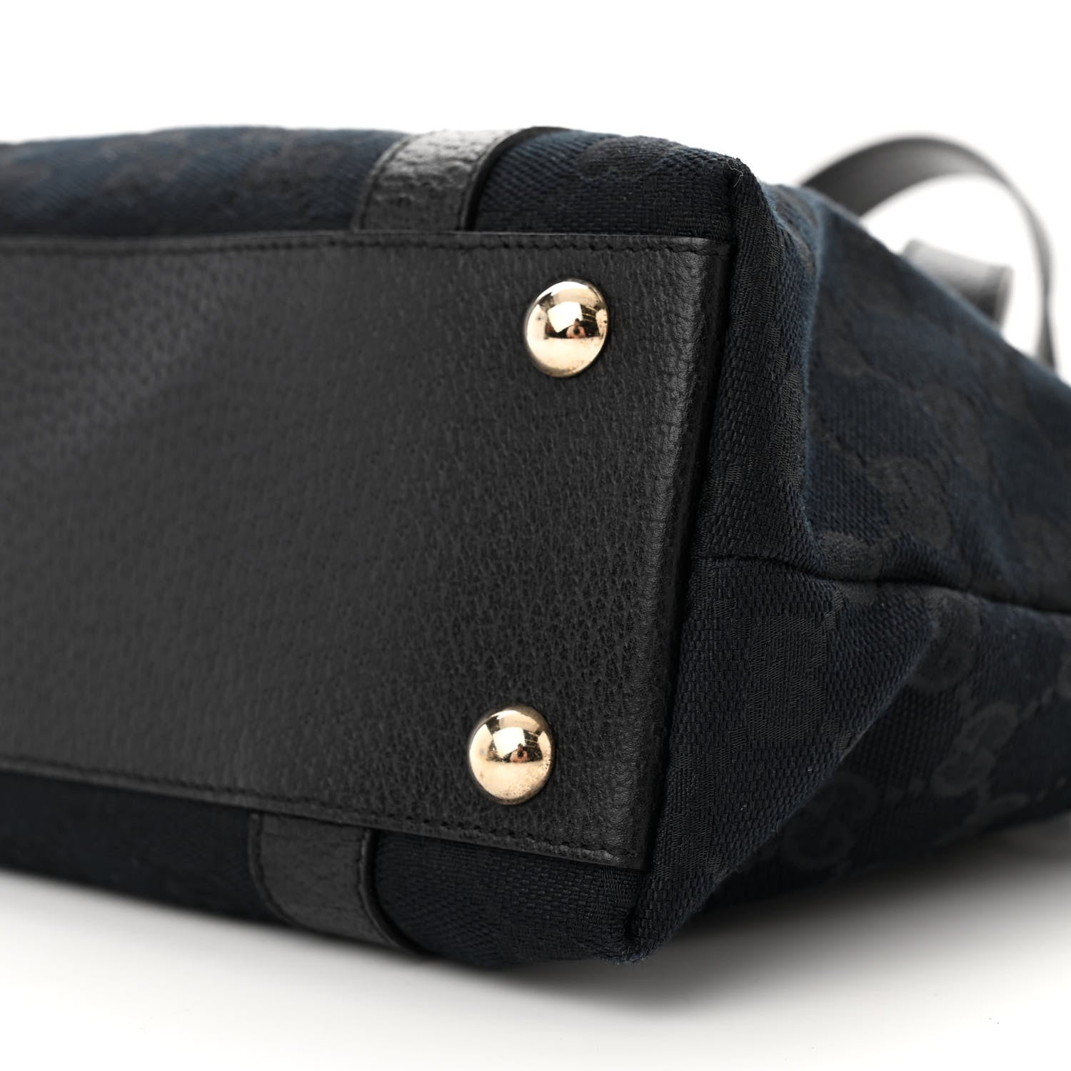Gucci Monogram Small Abbey Tote Black 10 of 13