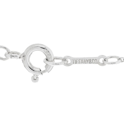 Tiffany Sterling Silver Paloma Picasso Loving Heart Pendant Necklace 4 of 5