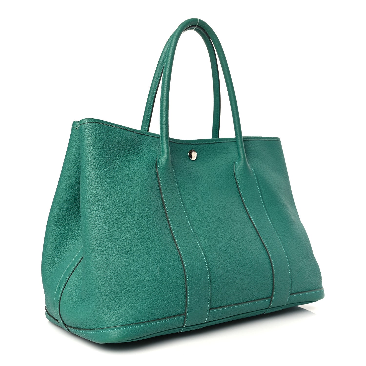 Hermes Vache Country Garden Party 36 MM Vert Verone 3 of 9