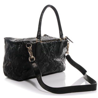 Givenchy Tumbled Sheepskin Medium Pandora Bag Black 3 of 10