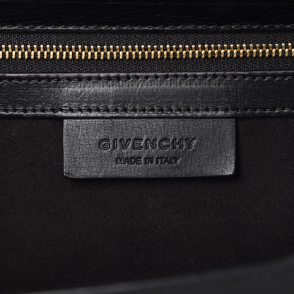 Givenchy Textured Calfskin Medium Pandora Box Crossbody Bag Black 6 of 7