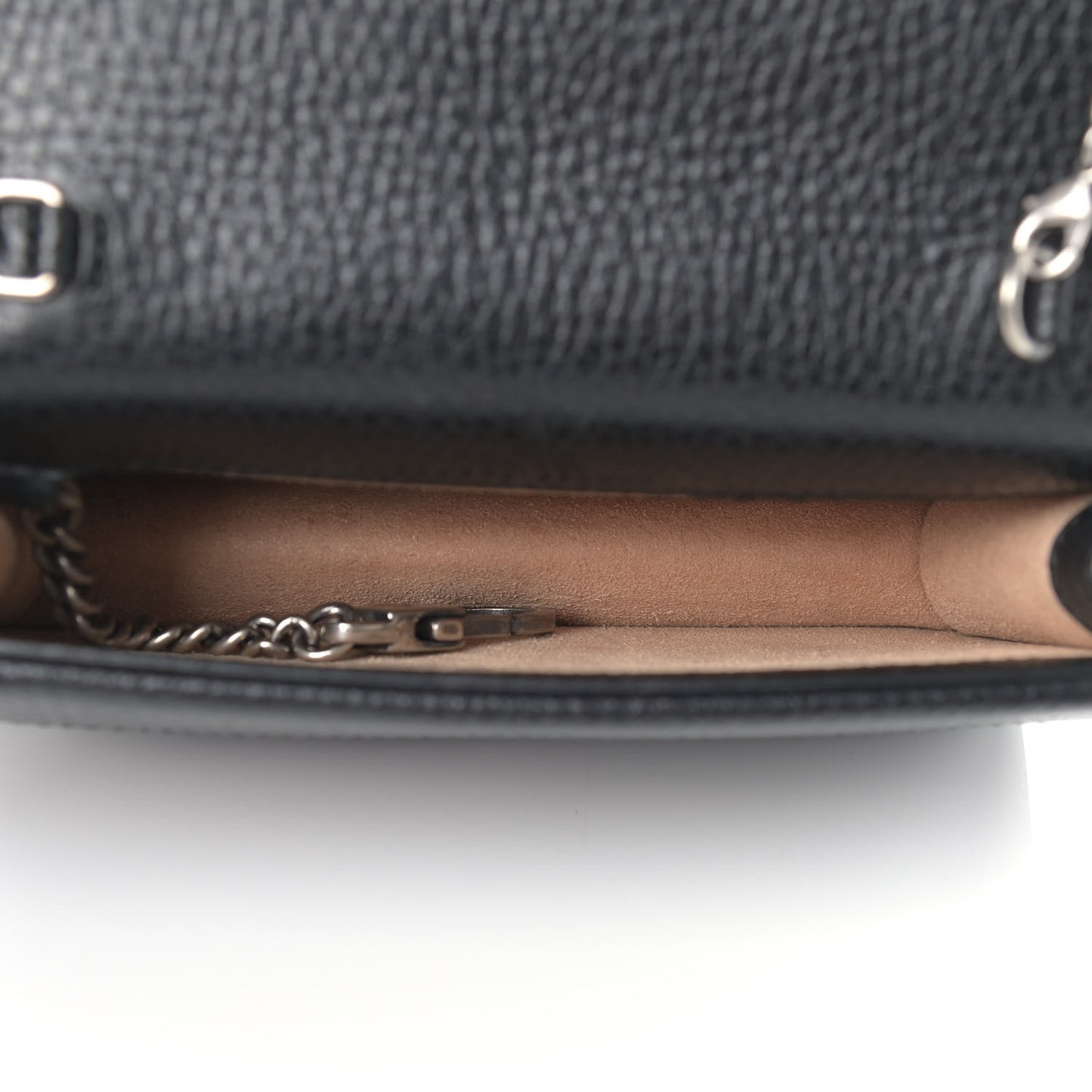 Calfskin Super Mini Dionysus Shoulder Bag Black
