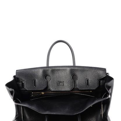 Hermes Taurillon Clemence Birkin 35 Black 7 of 36