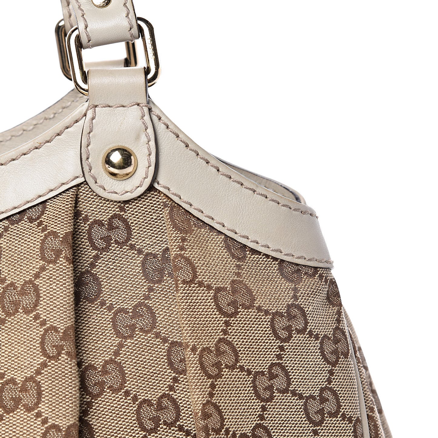 Monogram Medium Sukey Tote Off White