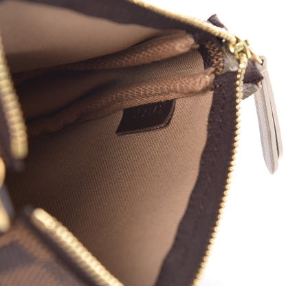 Louis Vuitton Damier Ebene Trunks and Locks Mini Pochette Accessories 7 of 10