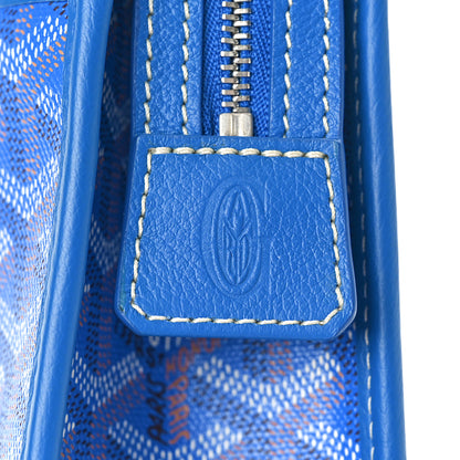 Goyard Goyardine Jouvence Toiletry Pouch Sky Blue 7 of 8