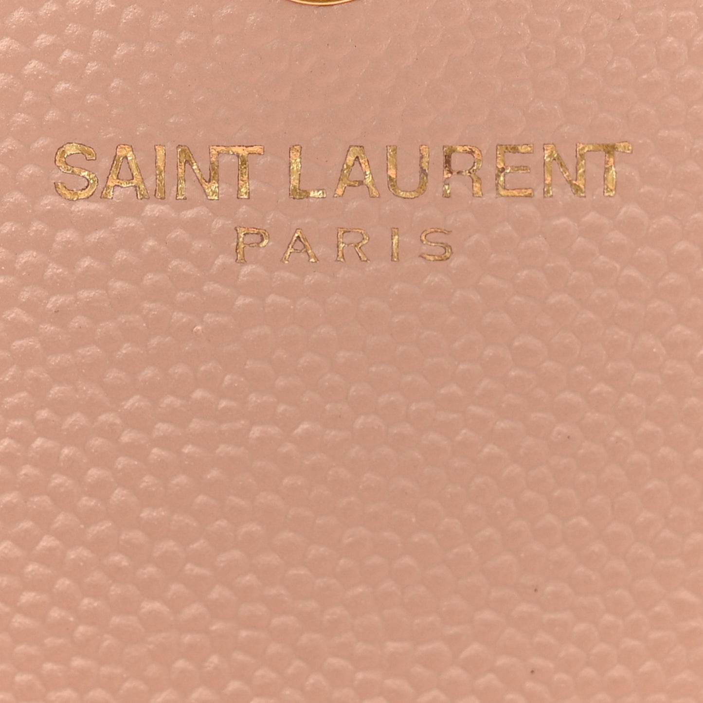 Grain De Poudre Matelasse Chevron Monogram Chain Wallet Pale Pink