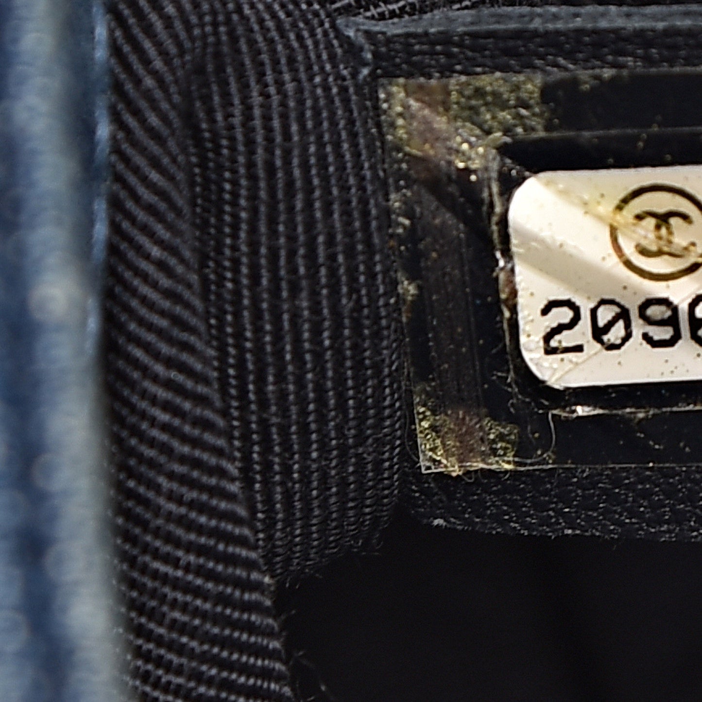 Denim Patchwork Small Boy Flap Blue