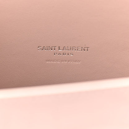 Saint Laurent Calfskin Crocodile Embossed Baby Sac De Jour Rose Antic 6 of 10