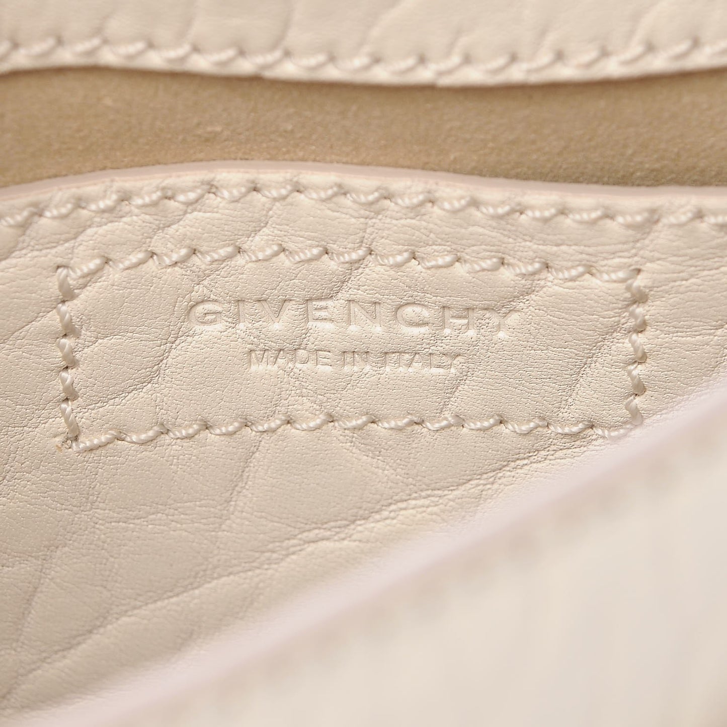 Bullhide Mini Infinity Saddle Bag Off White