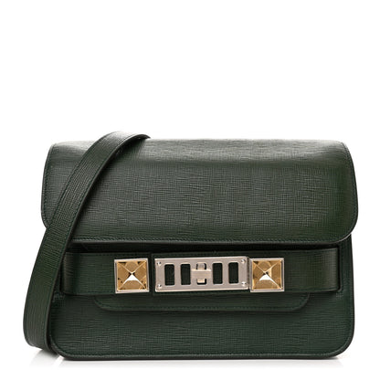 Proenza Schouler New Linosa Mini PS11 Classic Shoulder Bag Military 1 of 13