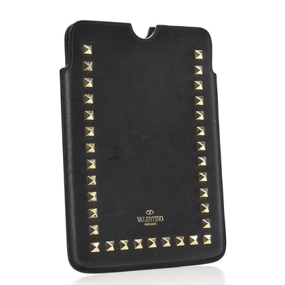 Valentino Garavani Vitello Rockstud iPad Mini Case Black 3 of 6