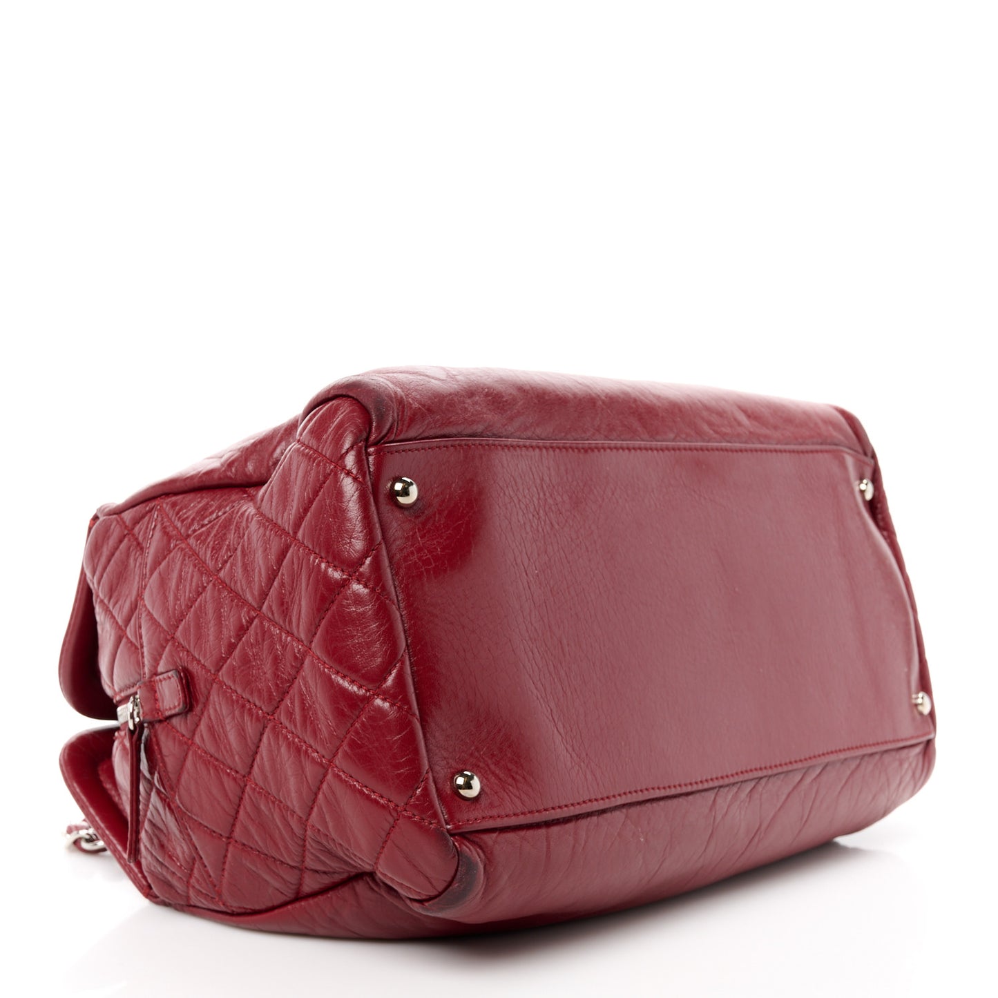 Lambskin Timeless CC Tote Red