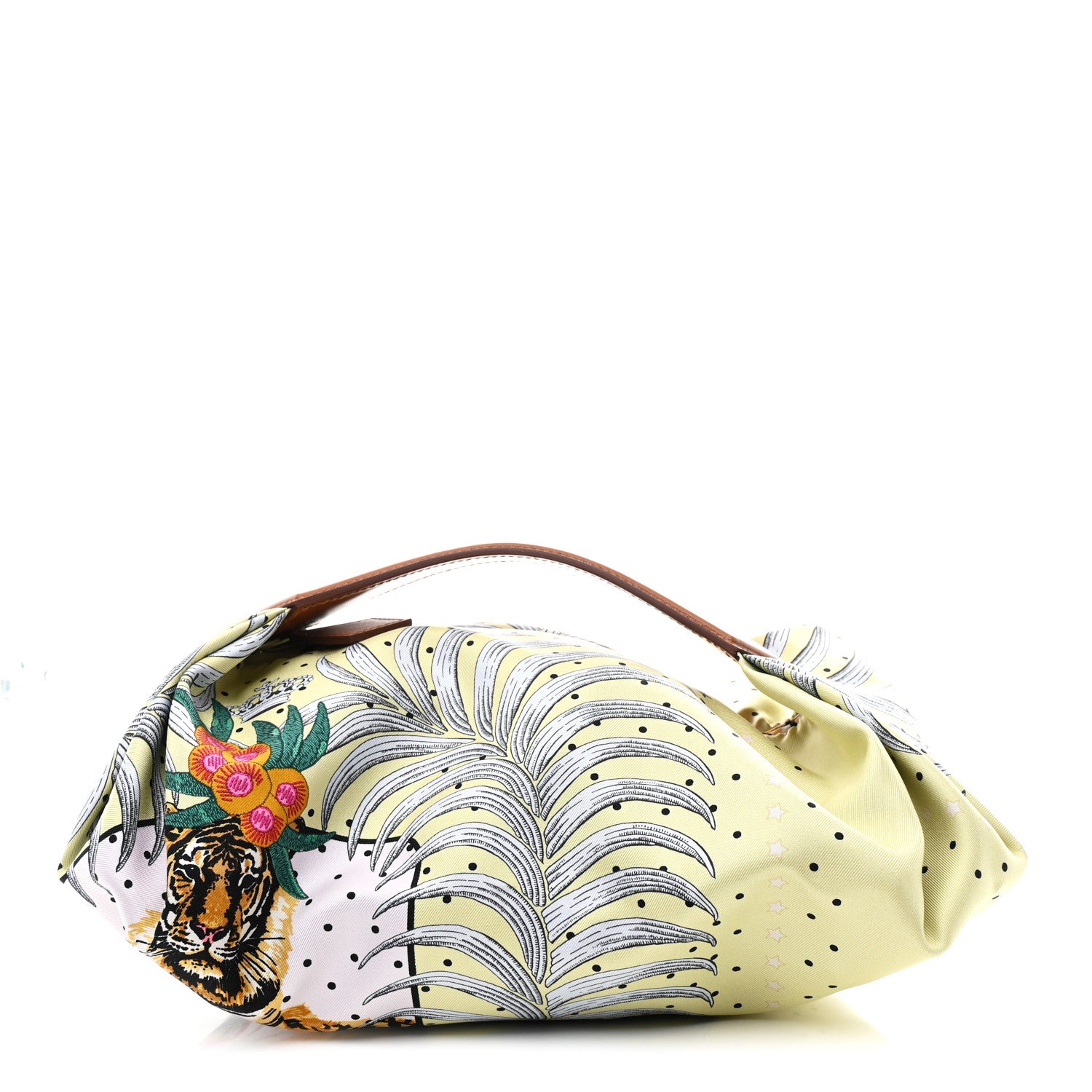 Hermes Silk Balusoie Bag Jaune Bourgeon 1 of 12