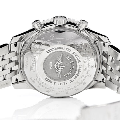 Breitling Stainless Steel 42mm Navitimer Chronograph Automatic Watch White A23322 5 of 7