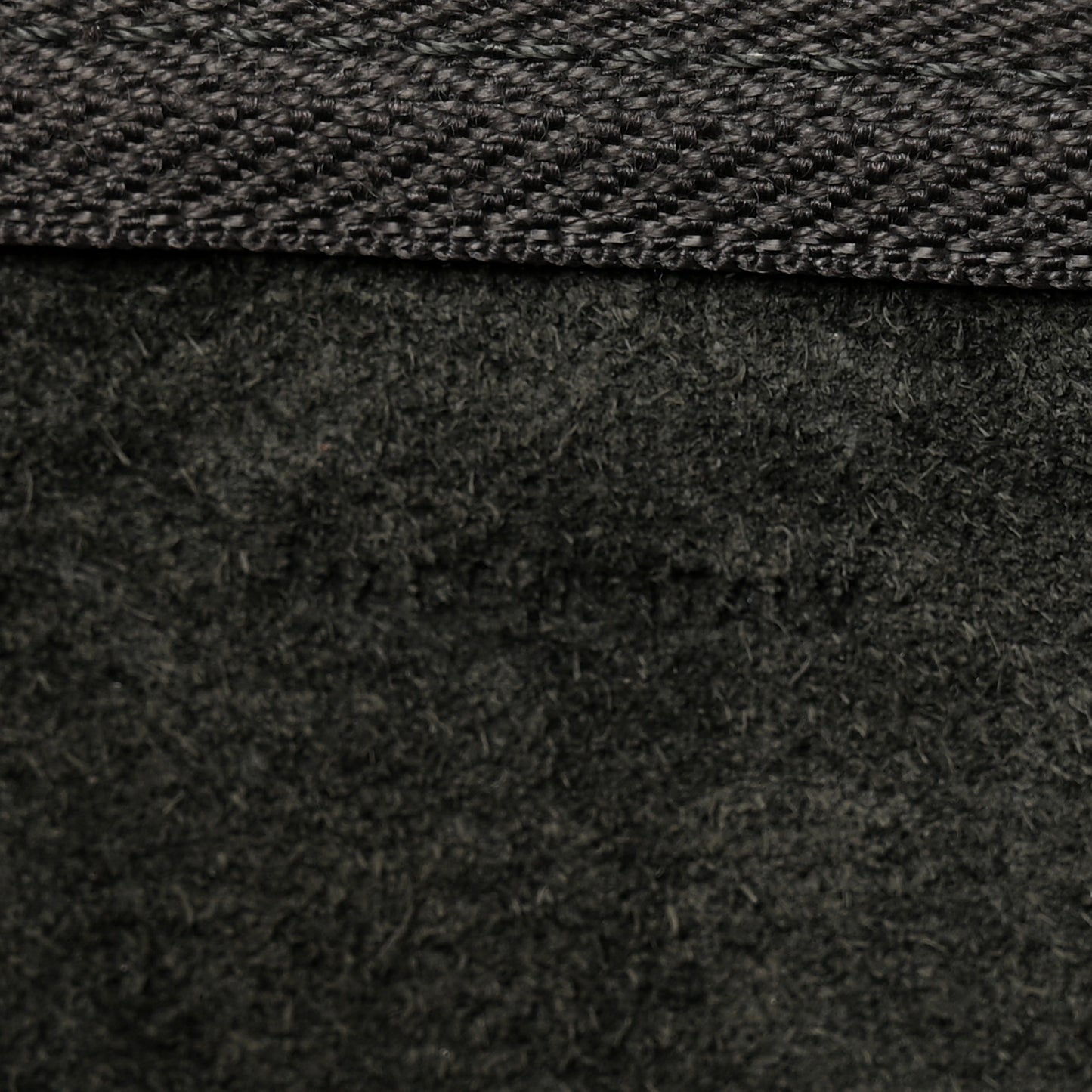 Grained Calfskin Nano Belt Bag Grey