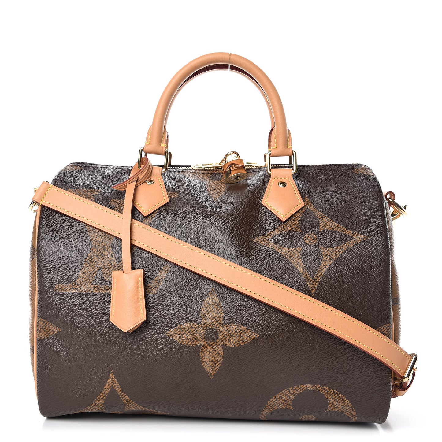 Reverse Monogram Giant Speedy Bandouliere 30
