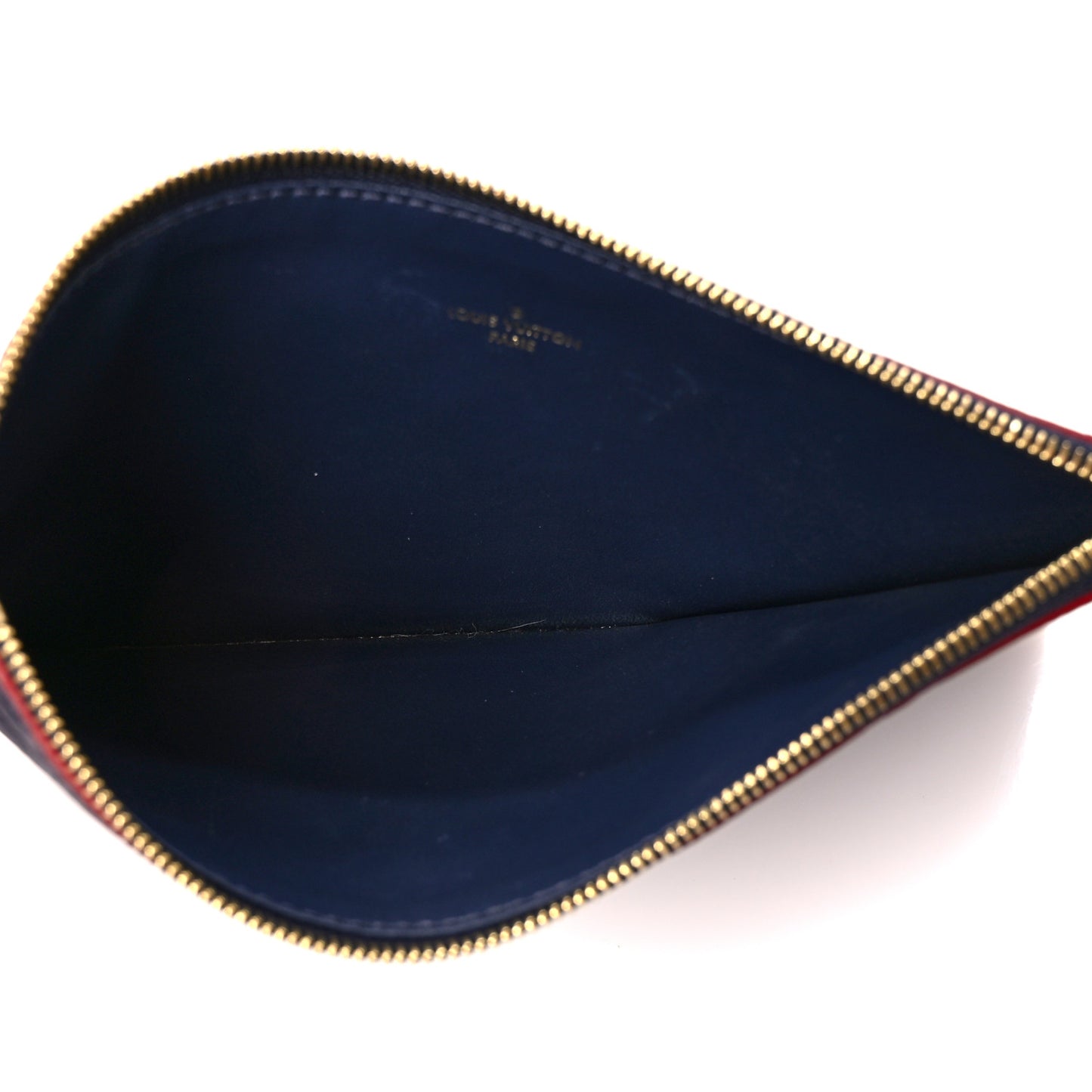 Empreinte Pochette Felicie Chain Wallet Marine Rouge
