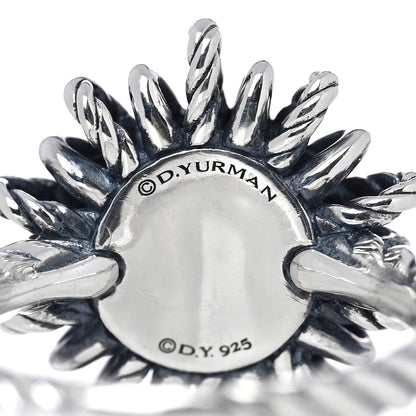 David Yurman Sterling Silver Amethyst Starburst Ring 54 7 5 of 5