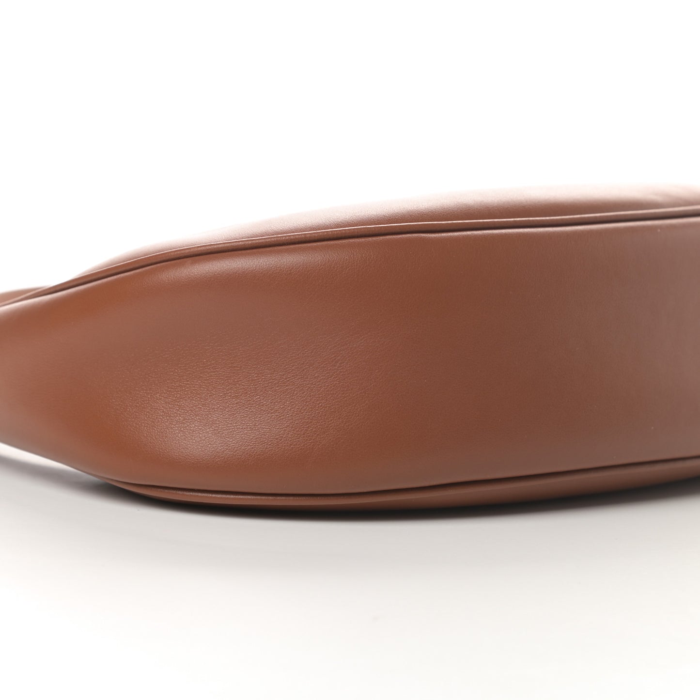 Smooth Calfskin Ava Shoulder Bag Tan