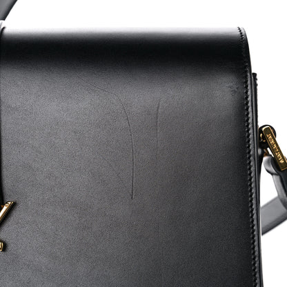 Saint Laurent Smooth Calfskin Medium Classic Monogram Universite Bag Black 19 of 21