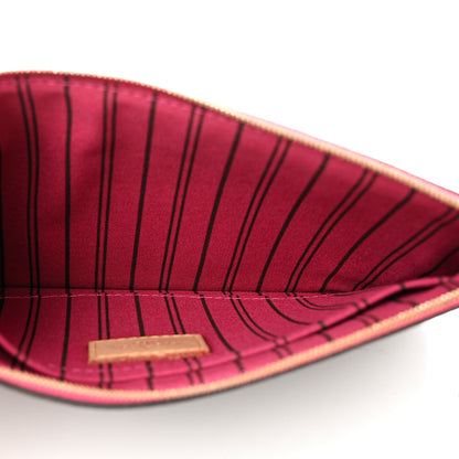 Louis Vuitton Monogram Neverfull MM GM Pochette Pivoine 5 of 6