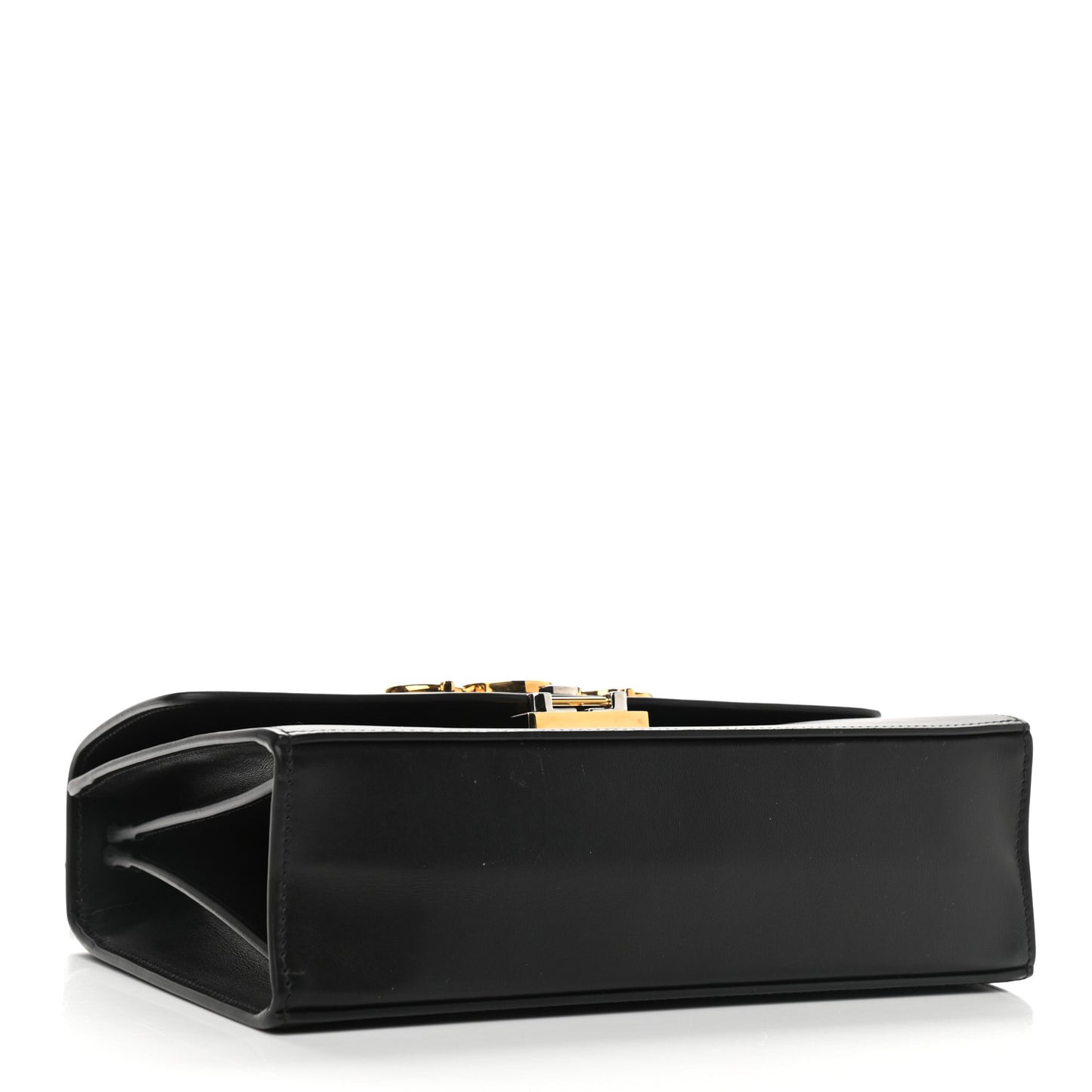 Smooth Calfskin Small Zumi Shoulder Bag Black