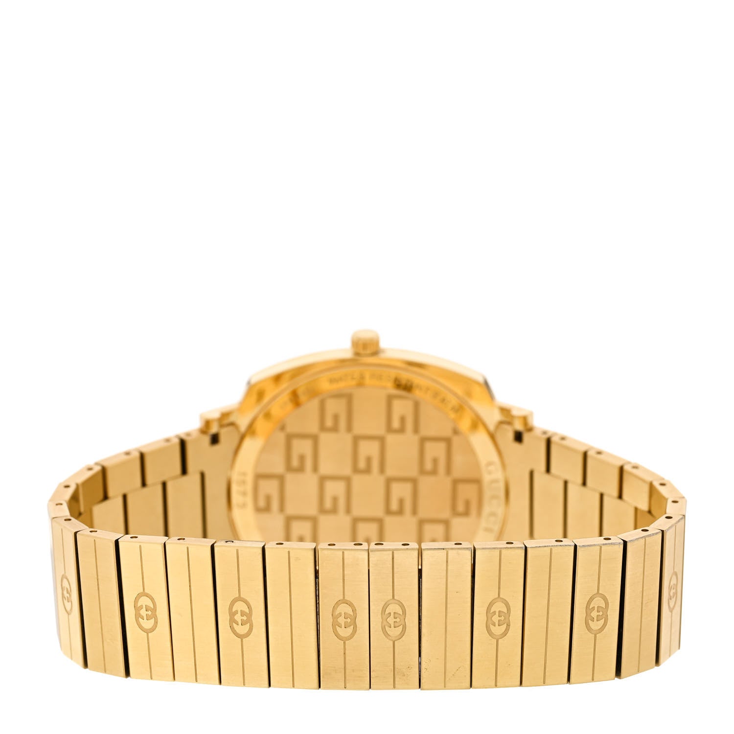 Gucci Stainless Steel 38mm Grip Quartz Watch Gold 3 of 5
