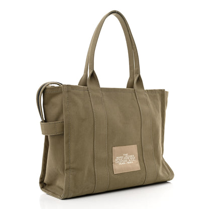 Marc Jacobs Canvas Large Summer Tote Bag Slate Green 3 of 10