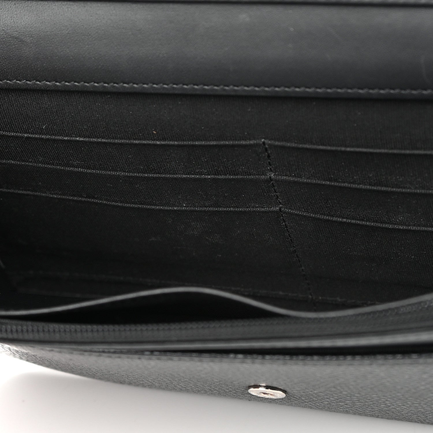 Chanel Caviar Timeless CC Wallet on Chain WOC Black 13 of 13