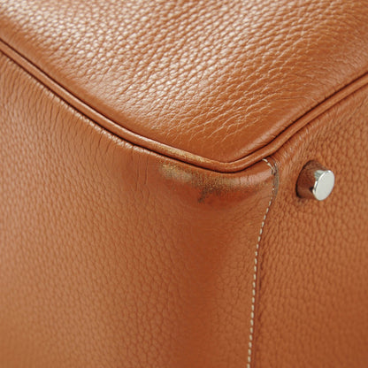 Hermes Taurillon Clemence Lindy 30 Gold 11 of 15