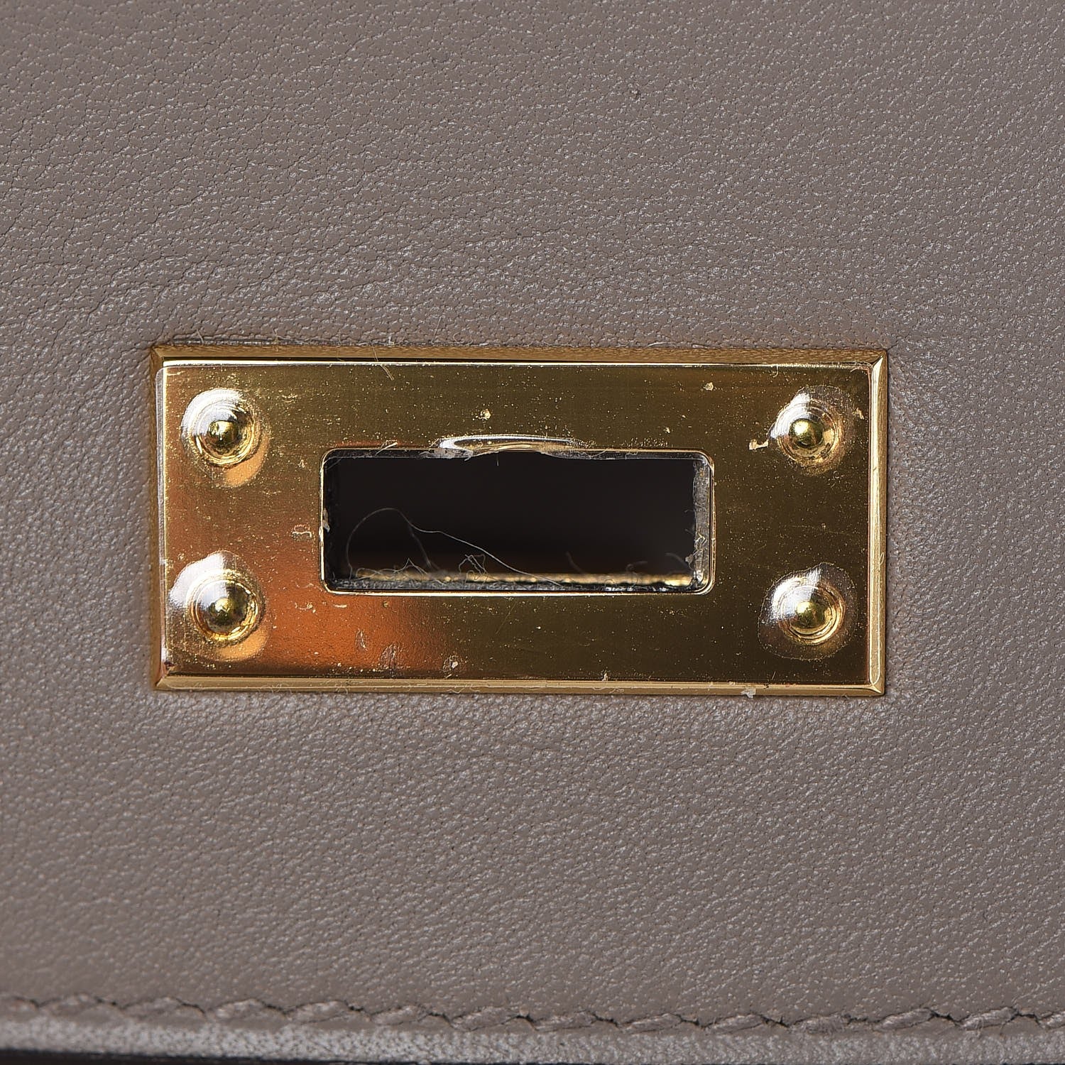 Hermes Swift Kelly Retourne 25 Gris Asphalte 16 of 34