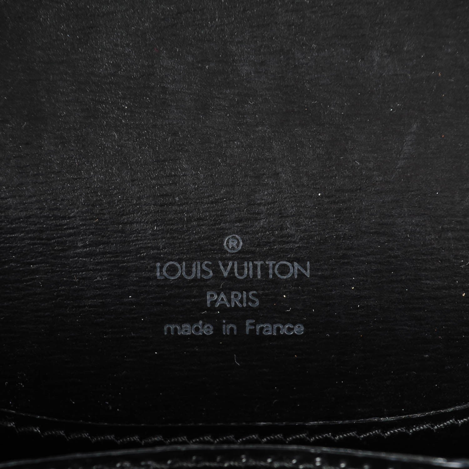 Louis Vuitton Epi Pochette Presbourg Black 6 of 7